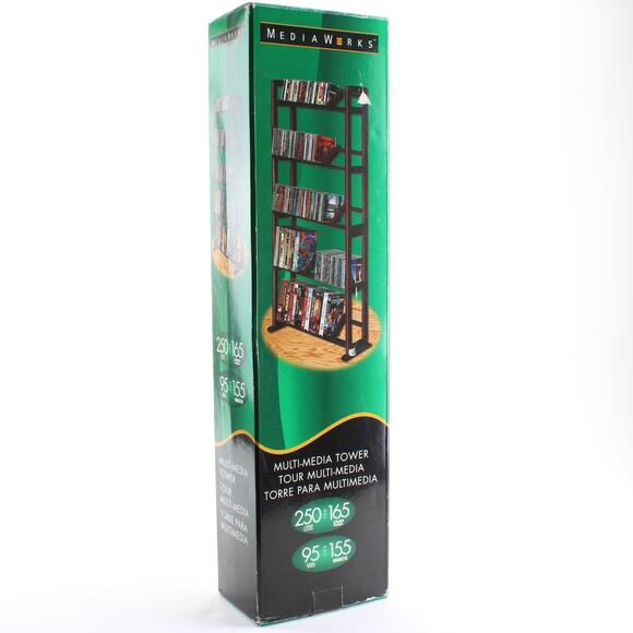 Fellowes Multi-Media Tower by Media Works - Picture 1 of 3